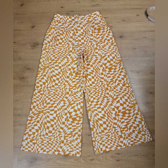 Free People Menorca Cropped Wide Leg Printed Pants - Picture 8 of 14